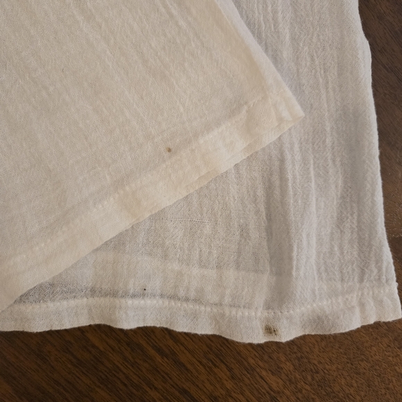 Boho Bride Vintage Boho Wedding Dress/Gauze Pantsuit Lace, Ribbons,Size 7/8,9/10 - Picture 16 of 16